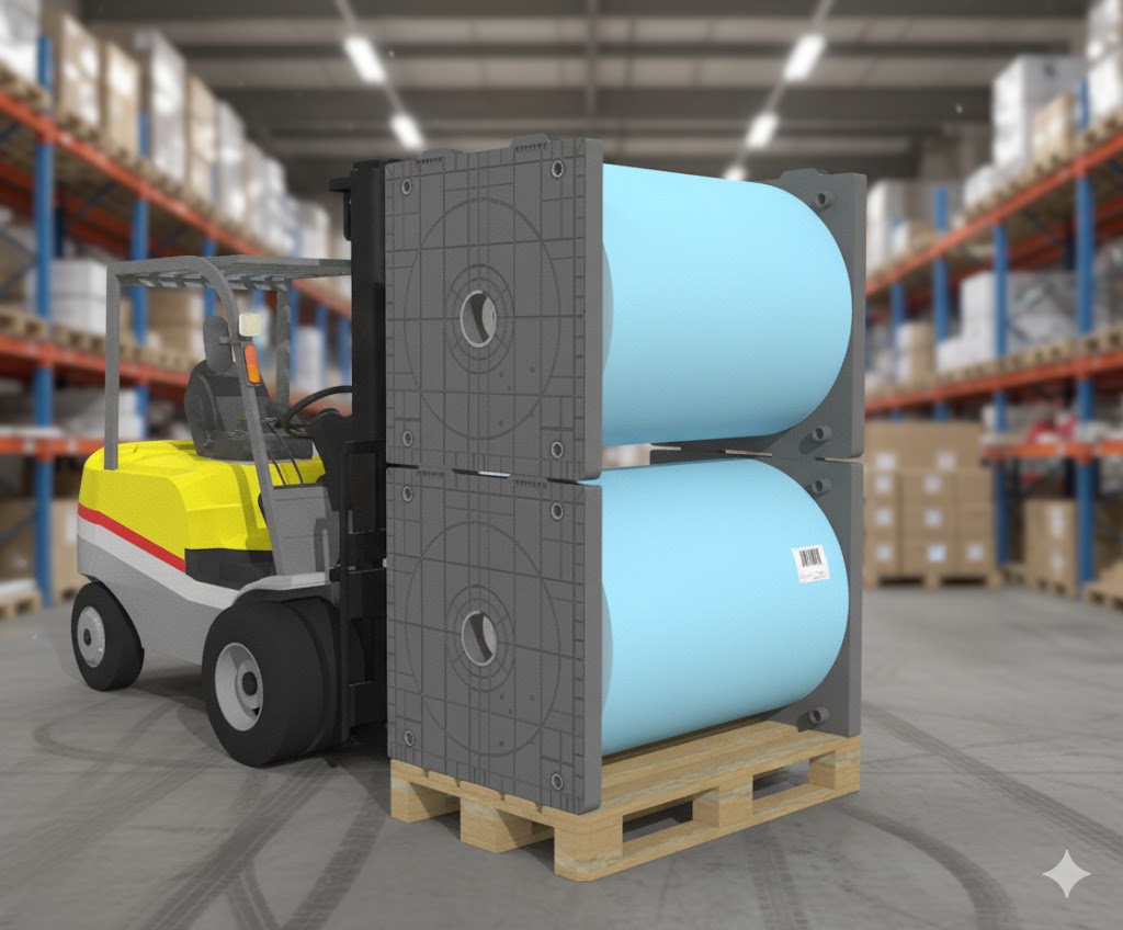 FL06A-152 — Roll Flange 840×800 mm, 6" Plug, No Flaps