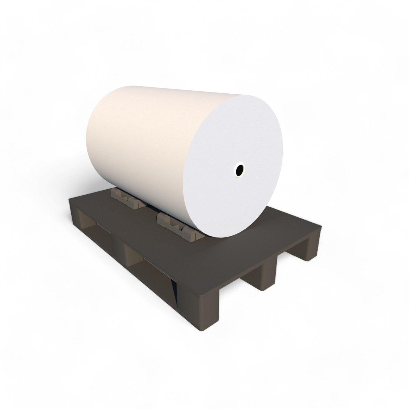 KU10-2S — Roll Wedge with Rubber Pads for Plastic Pallets