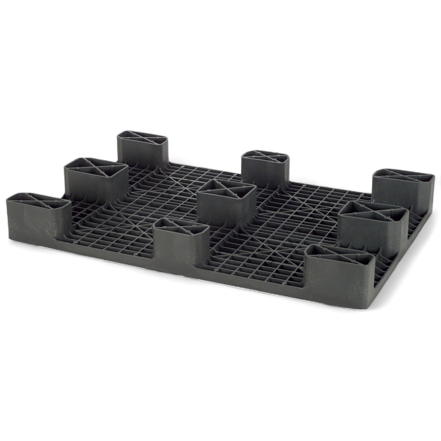 PP08 — Heavy-Duty Plastic Pallet, 4-Way 9-Feet