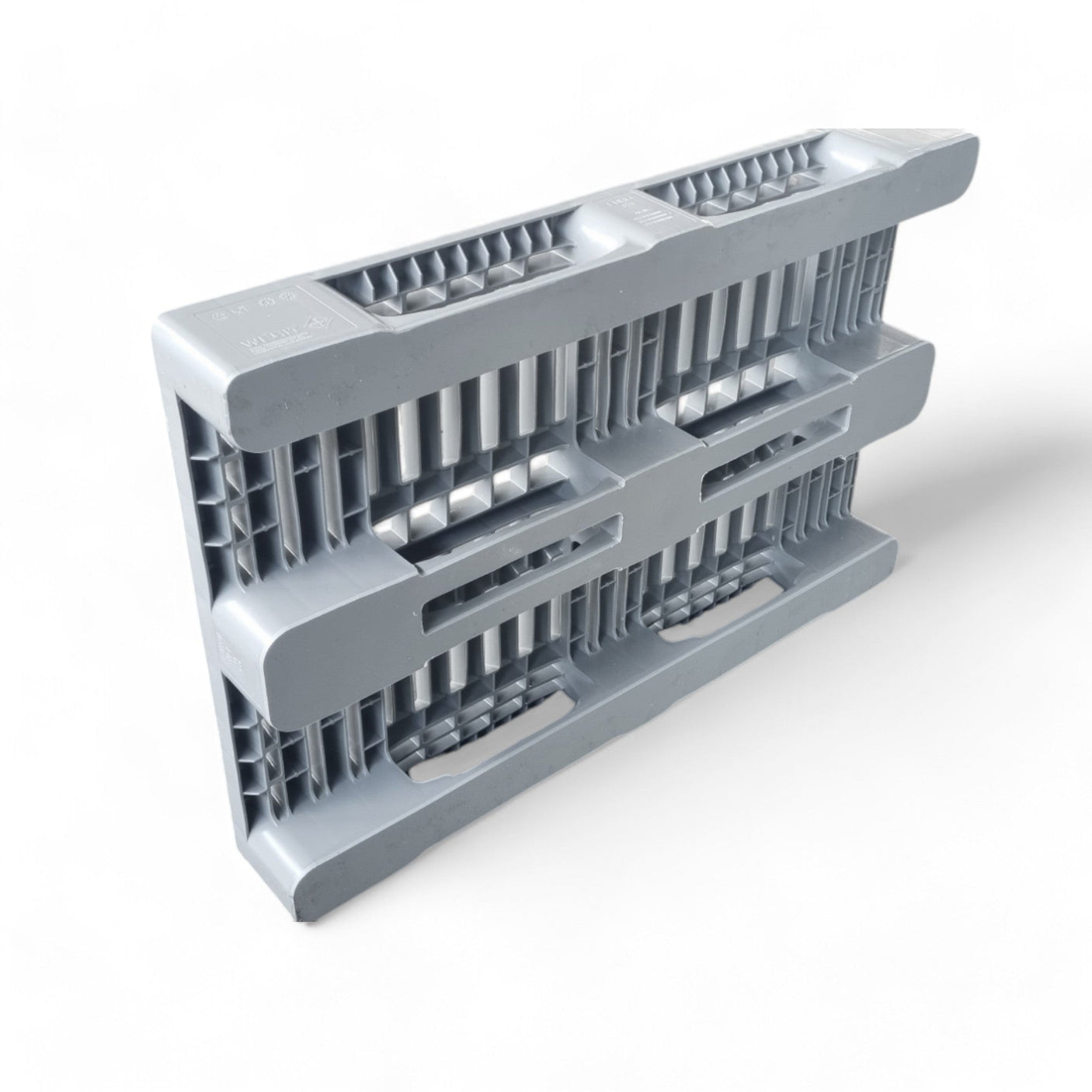 PPH1 — Heavy-Duty H1 Plastic Pallet, Closed Runners