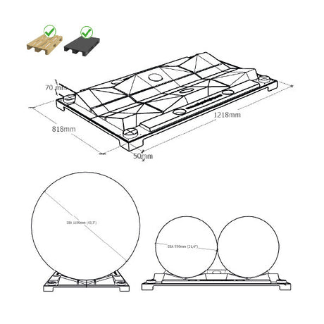 CV01 Roll Converto — Pallet Transformer for Rolls