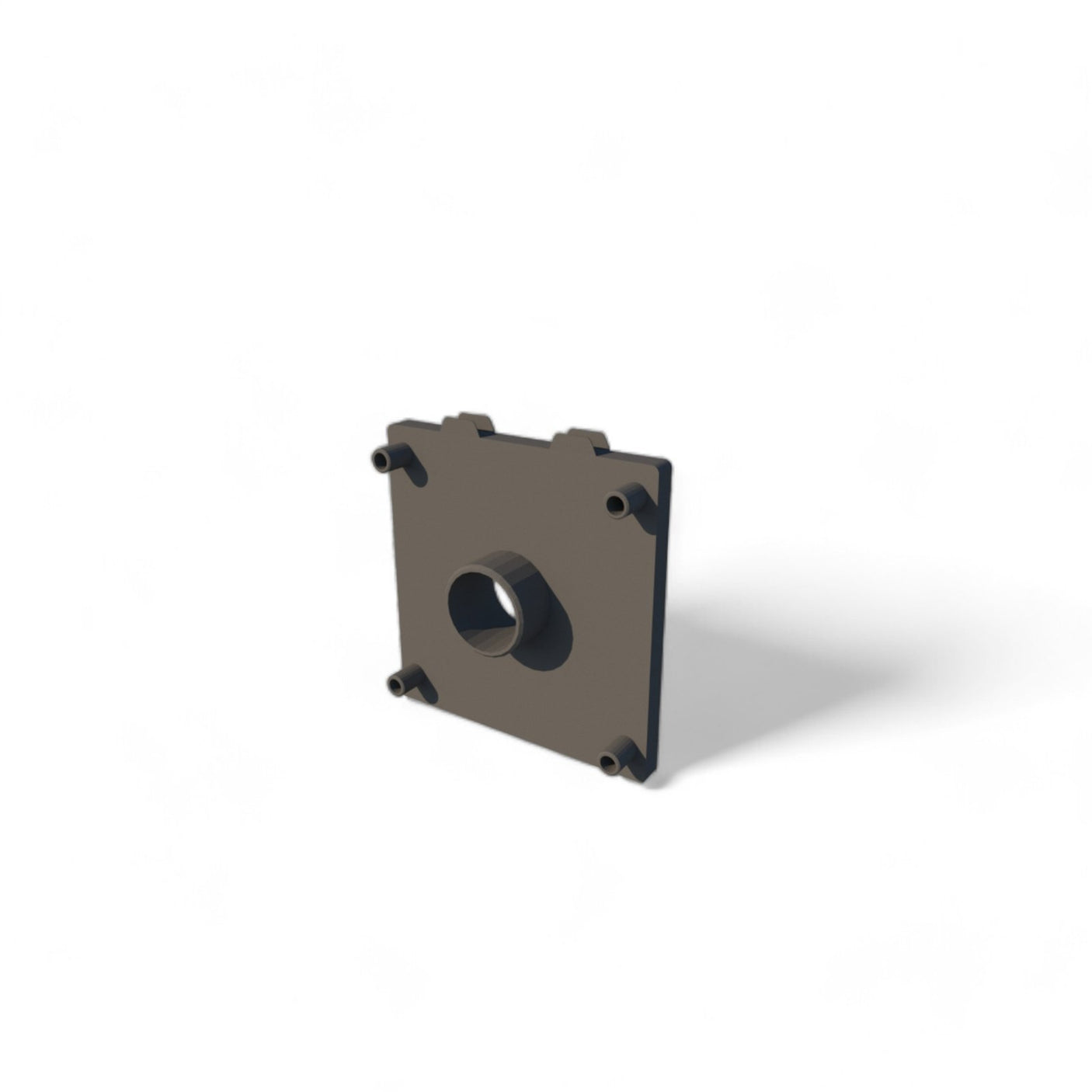 FL-02-152 — FL02-152 — Plastic Roll Flange 510×500 mm with 6" Plug