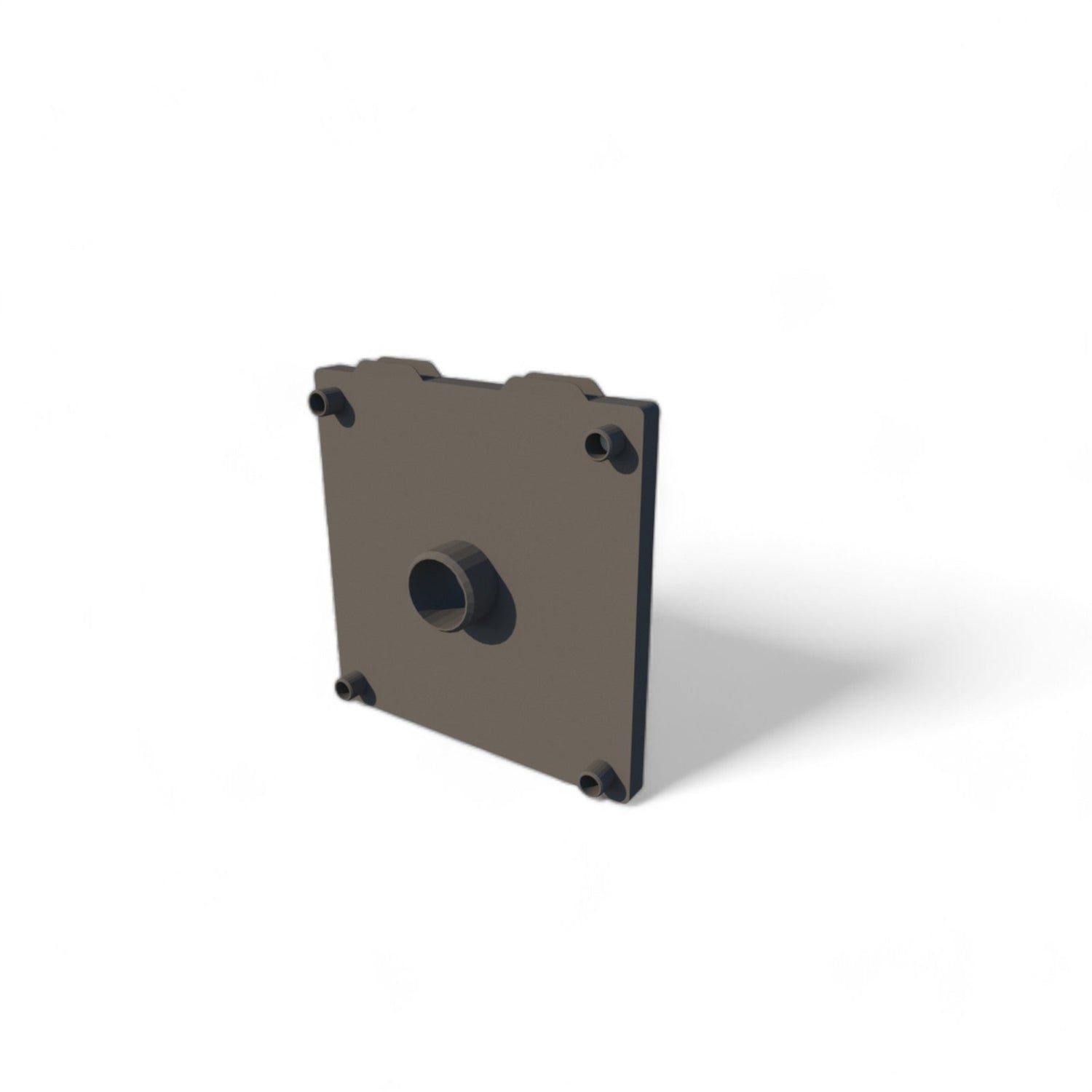 FL-05-152 — FL05-152 — Plastic Roll Flange 700×700 mm with 6" Plug