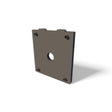FL-06S-152 — FL06S-152 — Roll Flange 840×800 mm, No-Plug Hole 6"