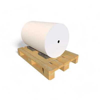 KU10 — Cuneo per Rotoli in Plastica, Fissaggio Brevettato Senza Chiodi