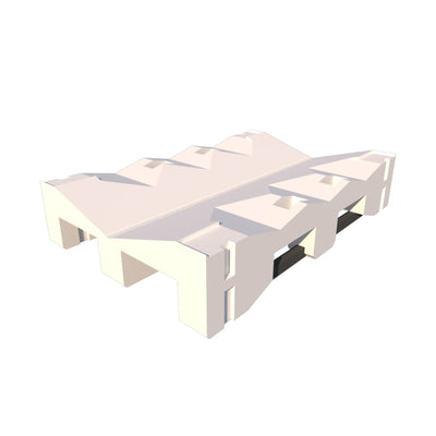 Roll Cradle Pallet – for Rack Storage, Steel-Reinforced | ROLL LO02