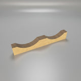 PC02-400B — Cardboard Base Cradle for 2 Rolls Ø 380-400 mm