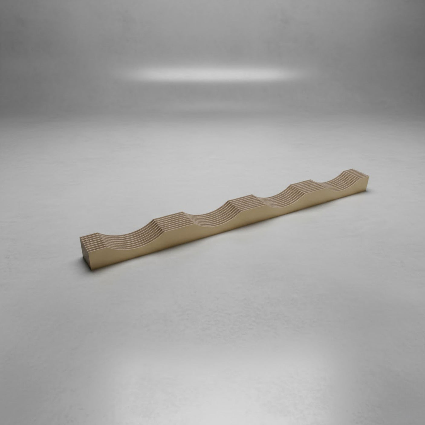 PC04-285B — Cardboard Base Cradle for 4 Rolls Ø 285-300 mm