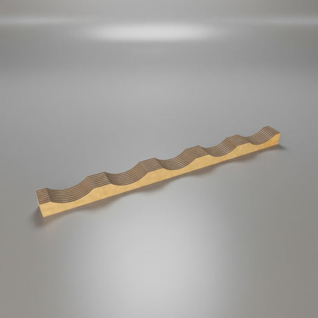 PC05-200B — Cardboard Base Cradle for 5 Rolls Ø 200-215 mm