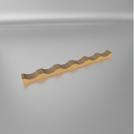 PC06-160B — Cardboard Base Cradle for 6 Rolls Ø 160-175 mm