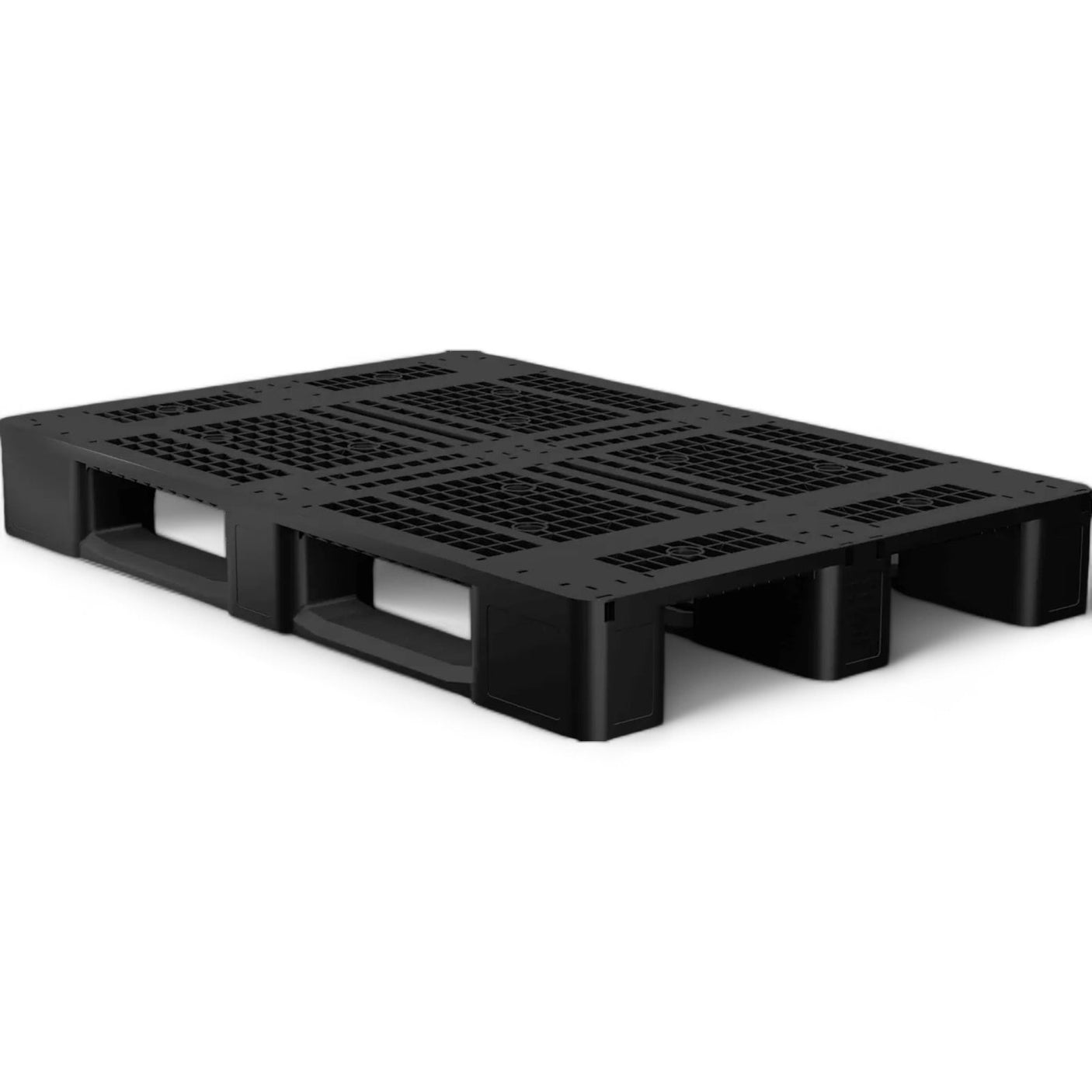 PP69 — PP69 — Heavy-Duty Plastic Pallet, Reinforced with 3 Steel Bars