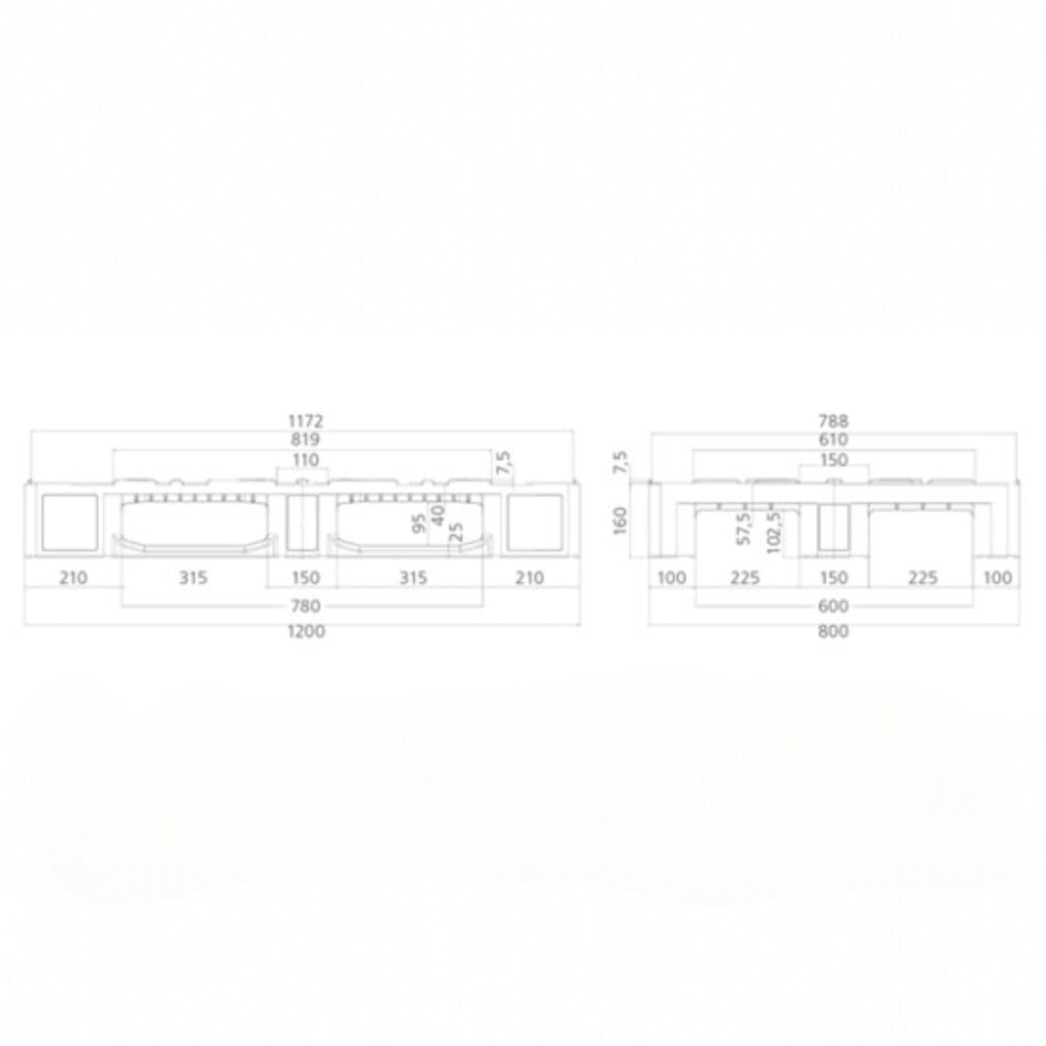 PPH1 — Heavy-Duty H1 Plastic Pallet, Closed Runners