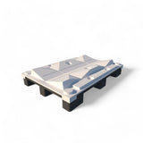 RCV08 — RCV08 — 4-Way Roll Pallet with CV01 Cradle, Hygienic