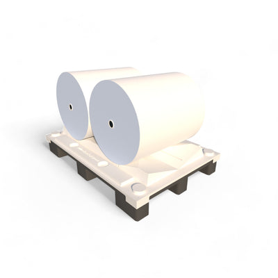 RCV08 — Pallet per Rotoli a 4 Vie con Culla CV01, Igienico