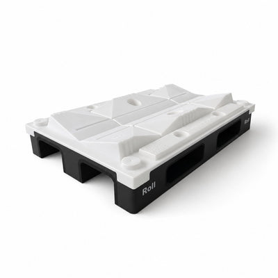 Roll Cradle Pallet for Rack – Reusable Cradle, for Printers | ROLL RCV49