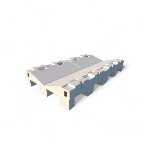 RM02 — RM02 — Ultra-Strong XL Roll Pallet with 4 Steel Bars