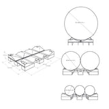 SO02 — XL Roll Pallet for 1 to 3 Rolls, HDPE Virgin